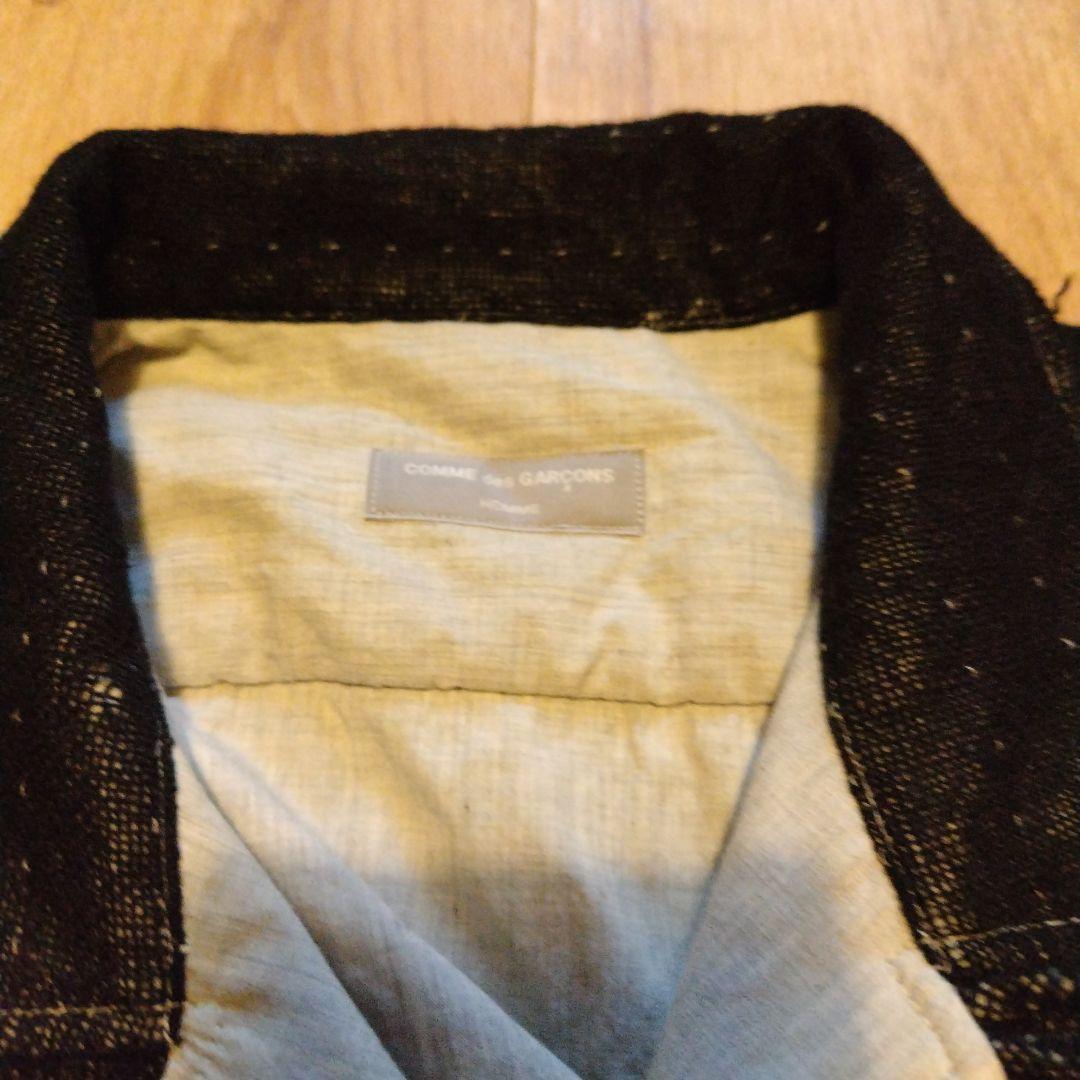 97AW ギャルソン オム リバーシブル カバーオールジャケット メッシュ