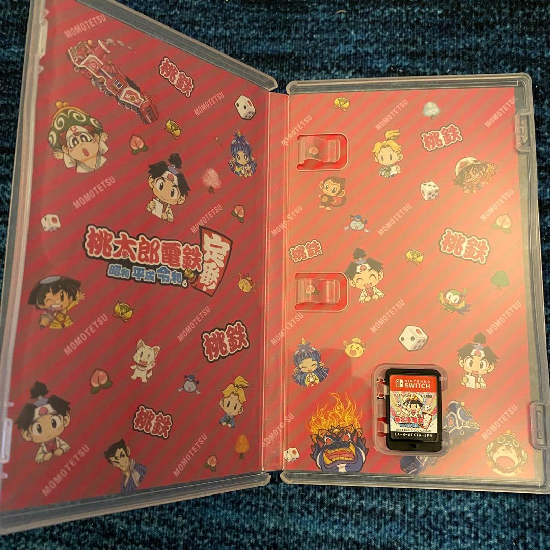 Nintendo Switch 本体 + ケース + ゲームソフト　桃鉄セット