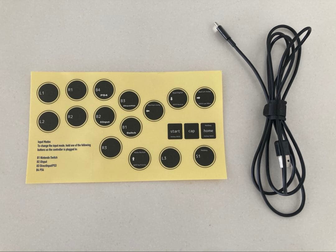 JumpHack Air 第1世代(プロトタイプ)　碧井工房　レバーレスアケコン