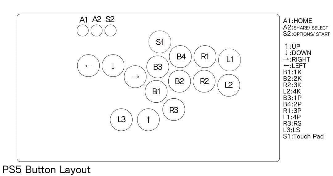 JumpHack Air 第1世代(プロトタイプ)　碧井工房　レバーレスアケコン