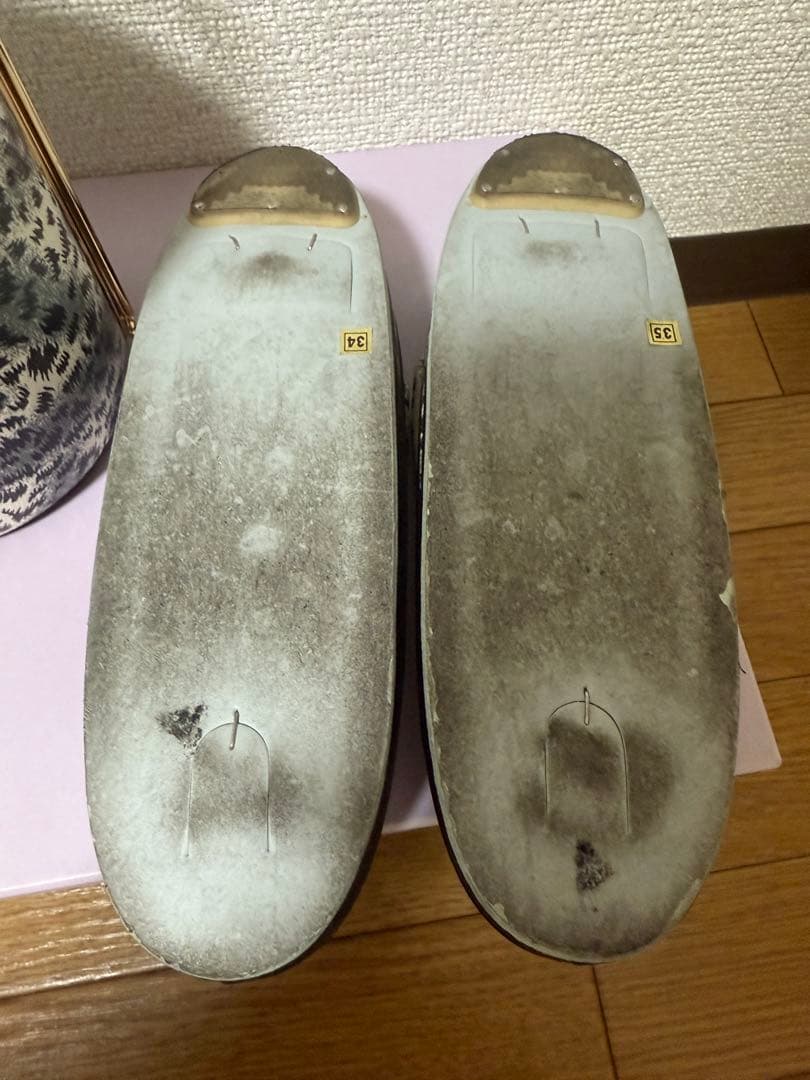 (美品)レオパード柄 和装用バッグと草履セット