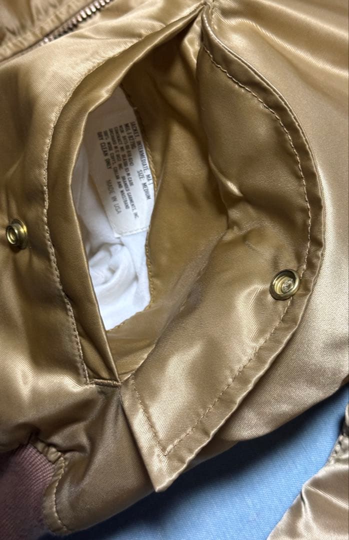 BRANDED GARMENTS MA-1フライトジャケット80s90s古着美品