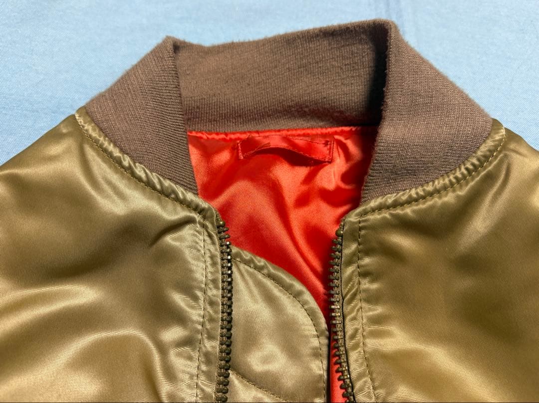 BRANDED GARMENTS MA-1フライトジャケット80s90s古着美品