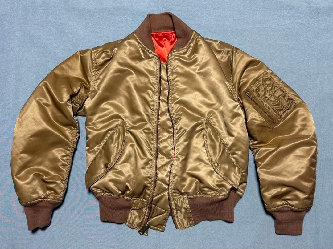 BRANDED GARMENTS MA-1フライトジャケット80s90s古着美品
