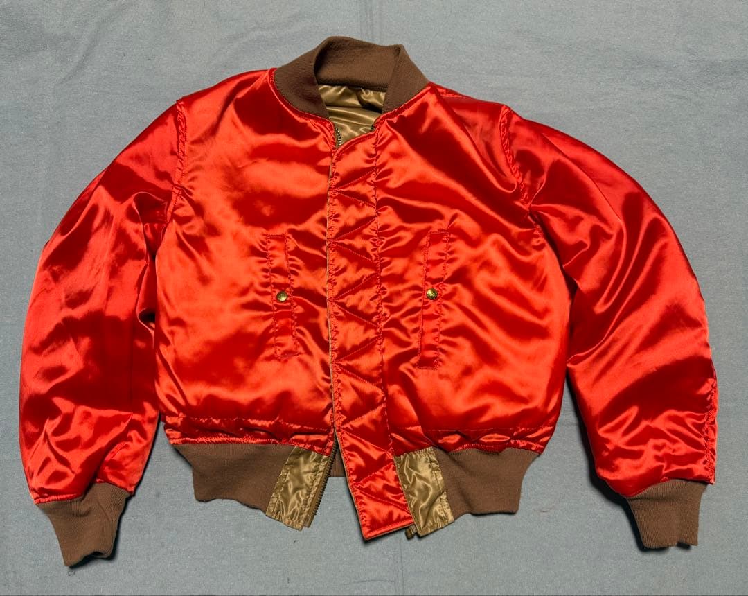 BRANDED GARMENTS MA-1フライトジャケット80s90s古着美品