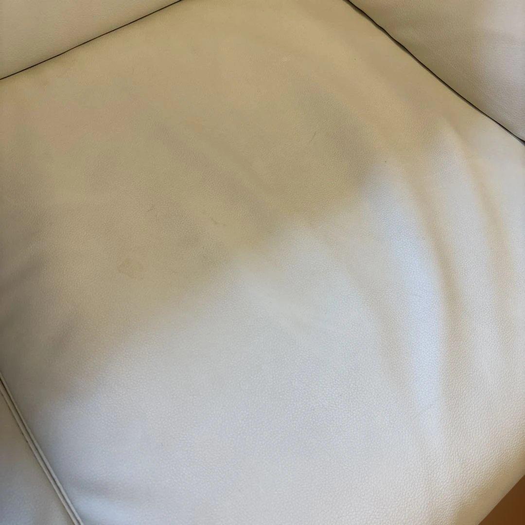 ニトリ　Nシールド　2人用ソファ　アイボリー　合皮