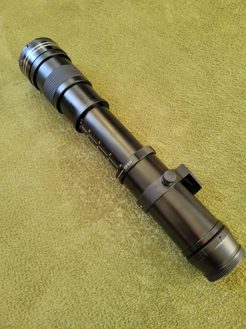 VARI マイクロフォーサーズ用　超望遠レンズ 420-800mm ブラック