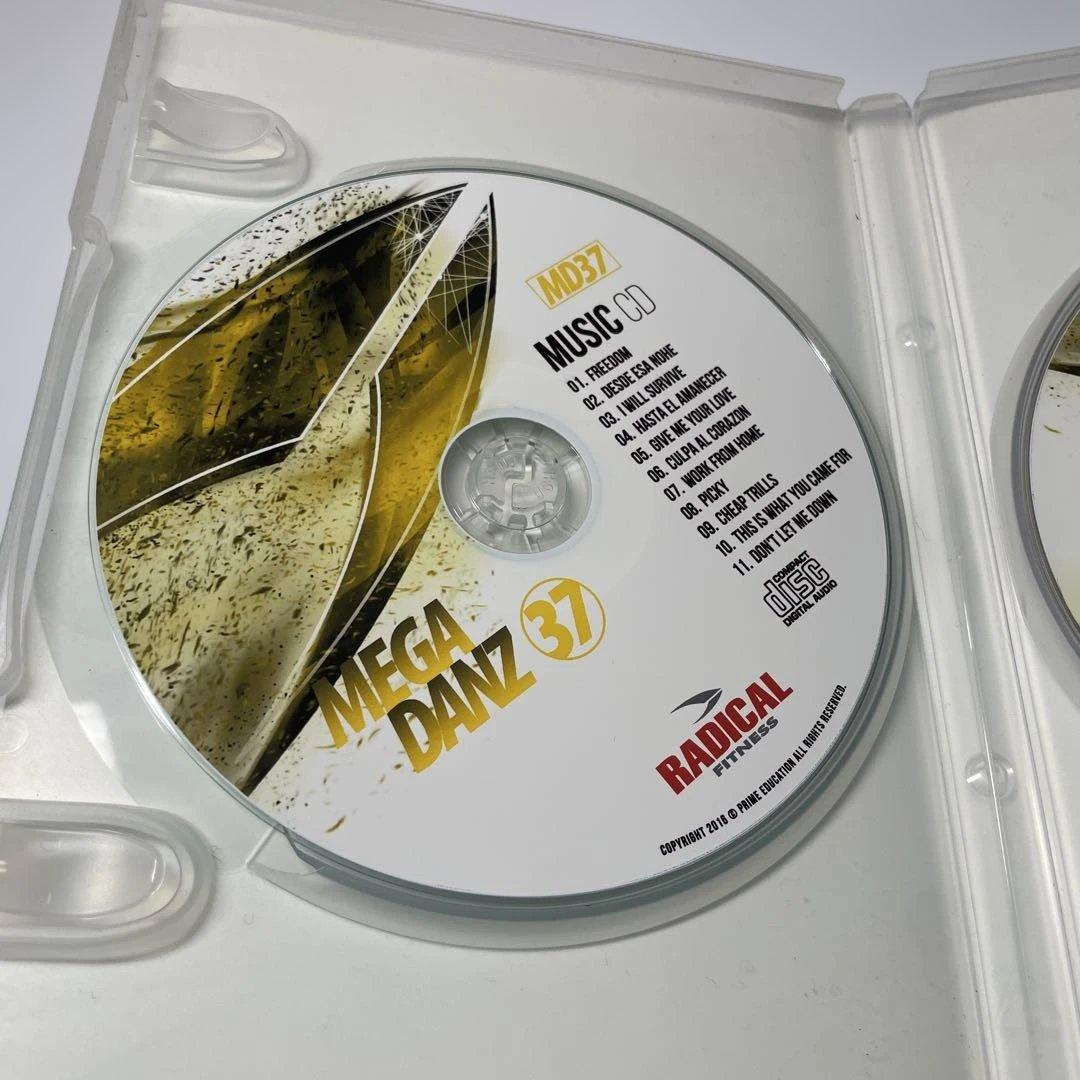 3枚セット　ラディカル フィットネス メガダンス 37 DVD CD