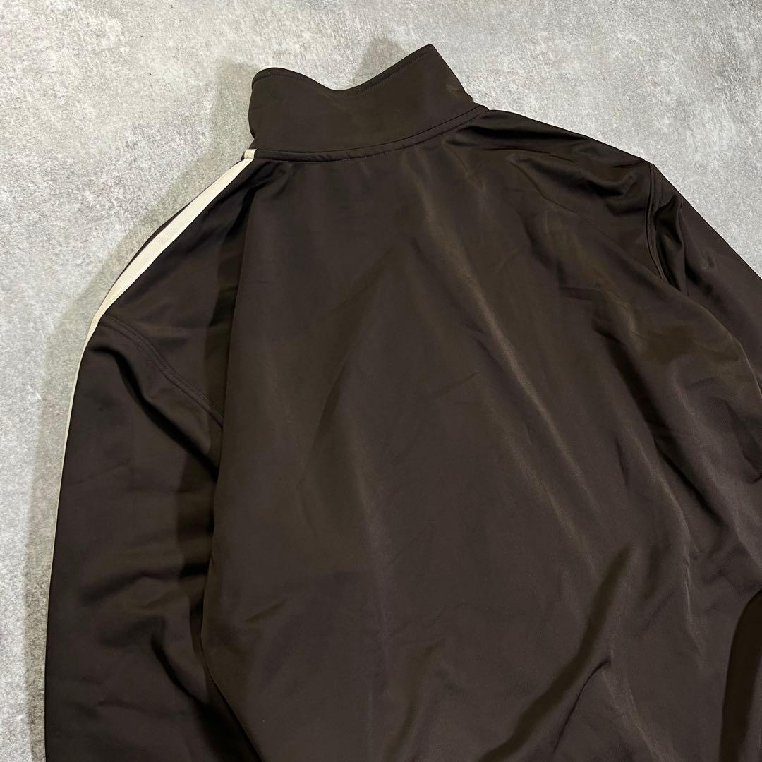 adidas トレフォイル　トラックジャケット　ブラウン　M ベッケンバウアー