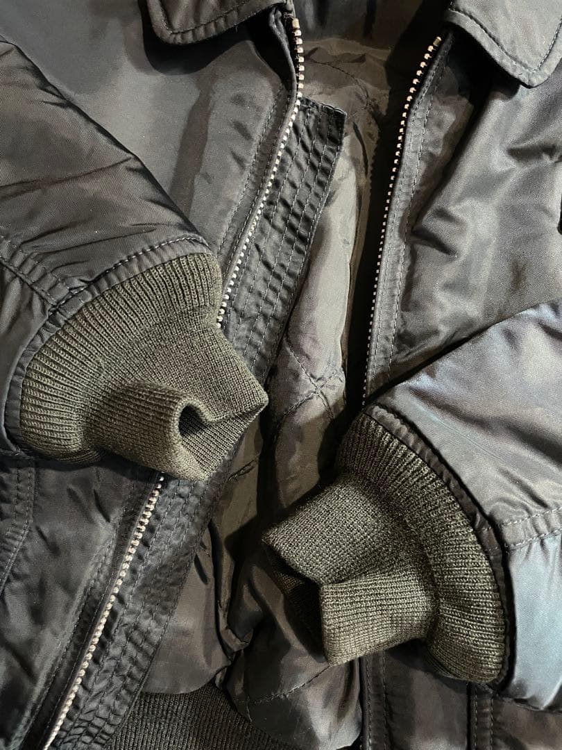 D*0様 Schott ショット CWU-R フライトジャケット 古着 ネイビー