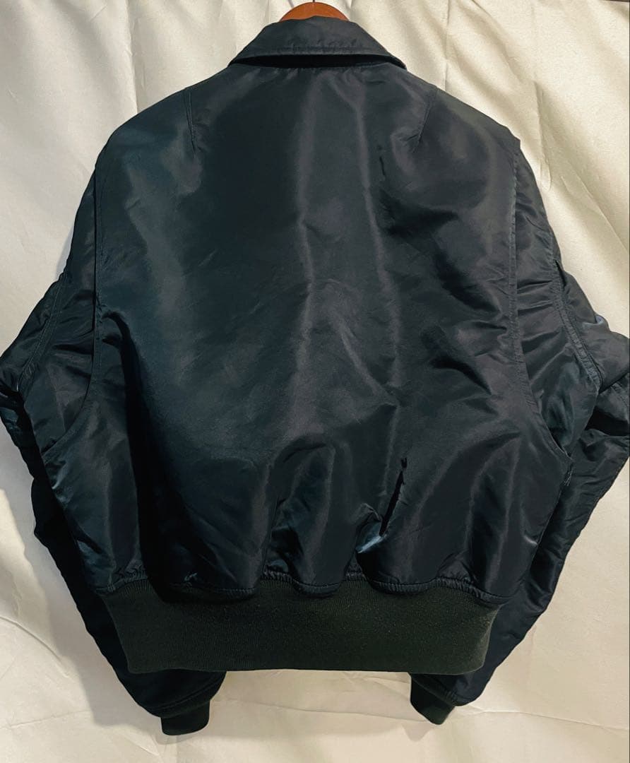 D*0様 Schott ショット CWU-R フライトジャケット 古着 ネイビー