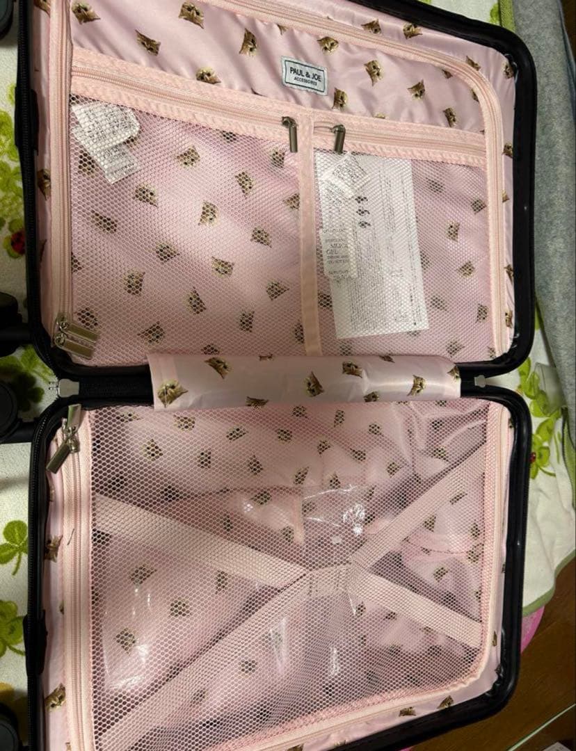 新品ポール&ジョーアクセソワズ　キャリーバック　ネコ　ヌネット機内持ち込み　旅行
