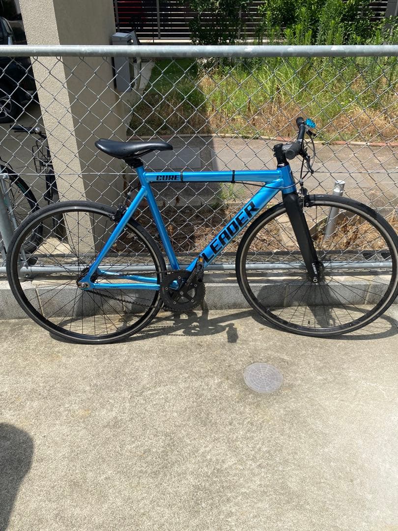 LEADER ピストバイク 青 700C 室内保存　引き取り　埼玉　値下げ不可