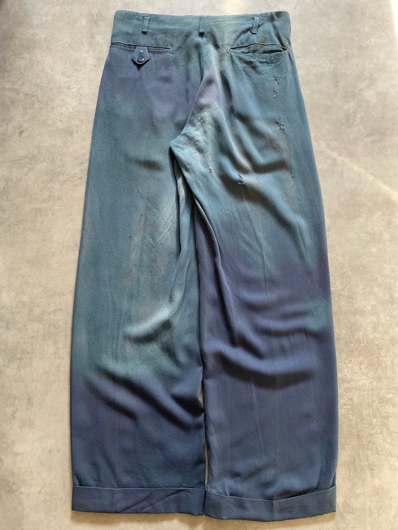 や*こ様 鬼フェード 50s レーヨンギャバスラックス ロカビリー