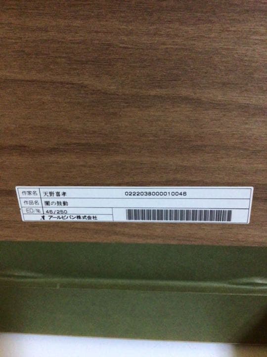 天野喜孝　闇の鼓動　アールビバン　美品。。。