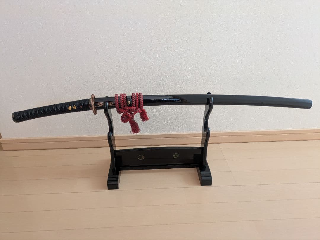 【1点物】模造刀 (革巻き・樋入り刀身) 居合刀・模擬刀