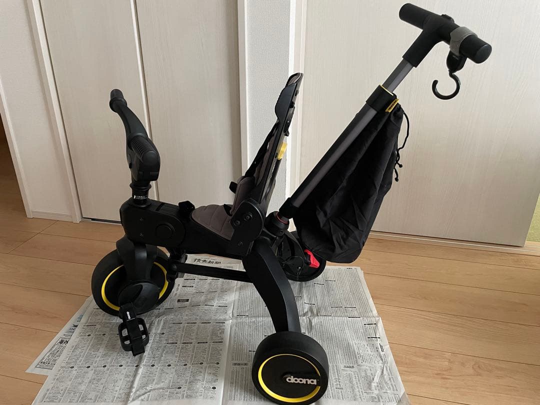 doona グレー 三輪車 折りたたみ