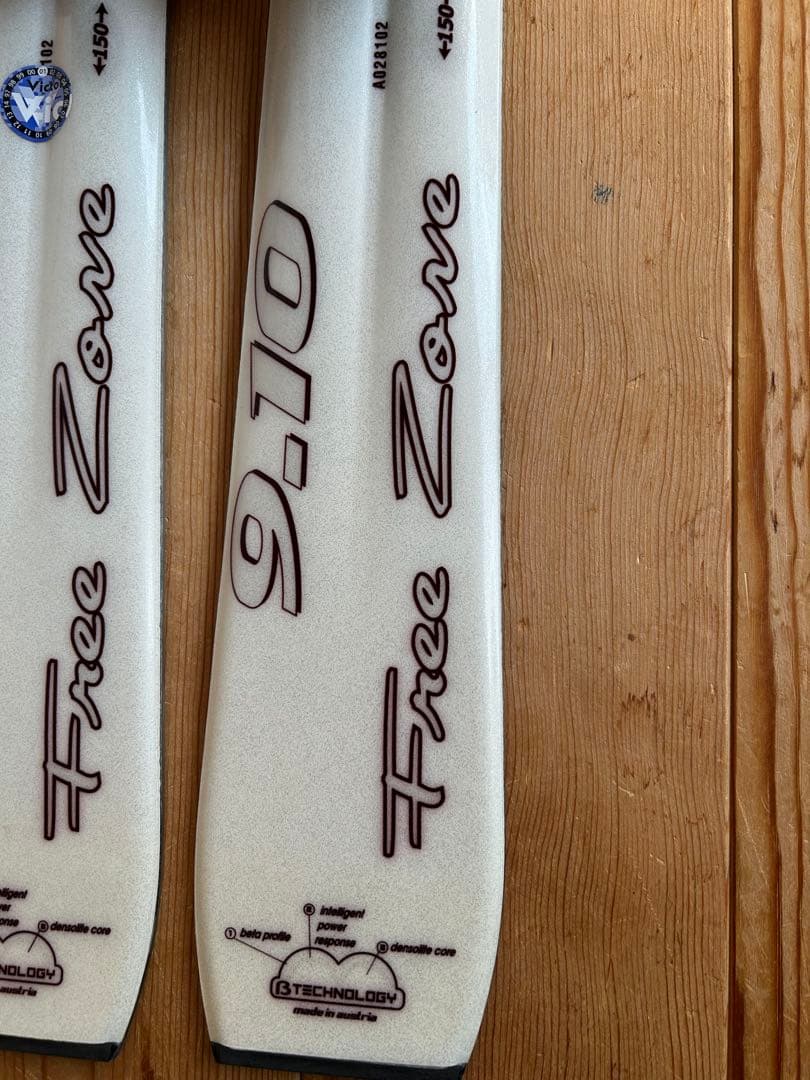 ATOMICスキー板 free zone9.10 150cmビンディング付き
