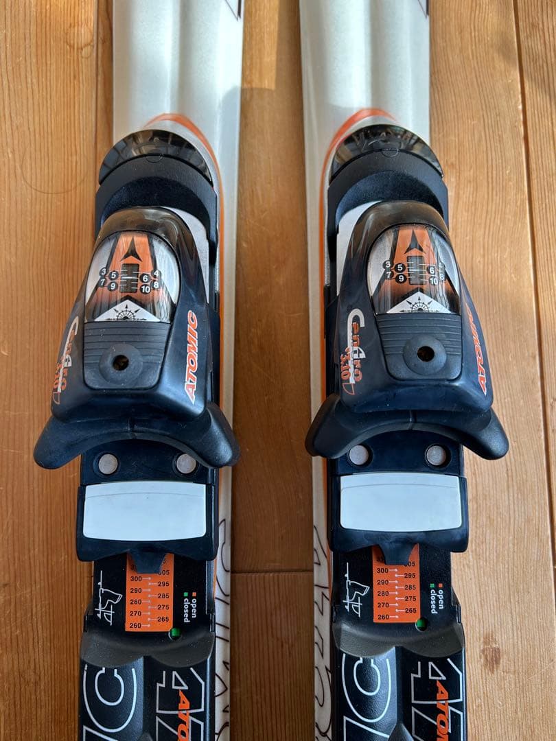 ATOMICスキー板 free zone9.10 150cmビンディング付き