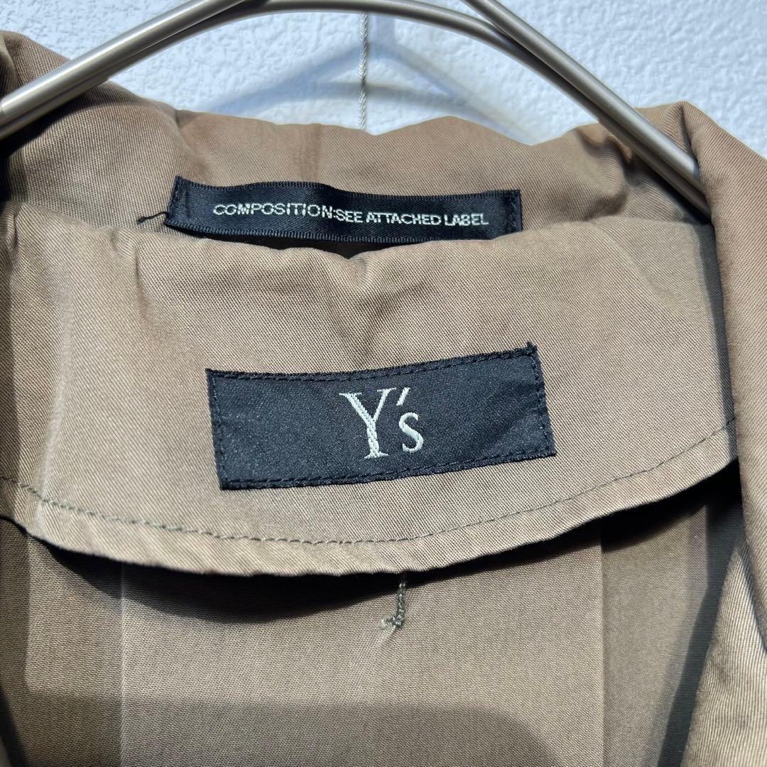 希少 Y’s BORN PRODUCT 上質 デザイン ロング チェスターコート
