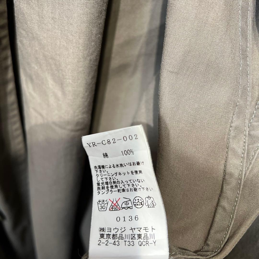 希少 Y’s BORN PRODUCT 上質 デザイン ロング チェスターコート