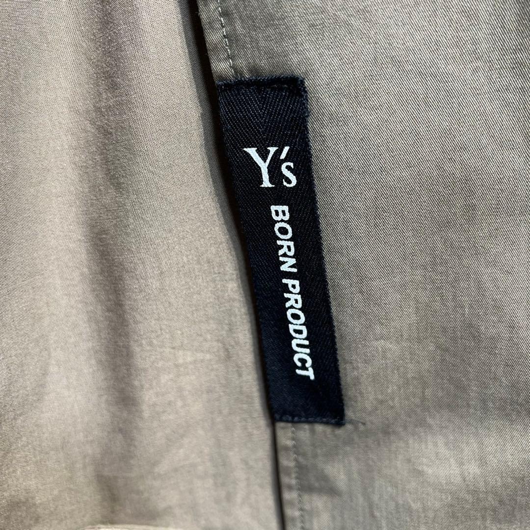 希少 Y’s BORN PRODUCT 上質 デザイン ロング チェスターコート