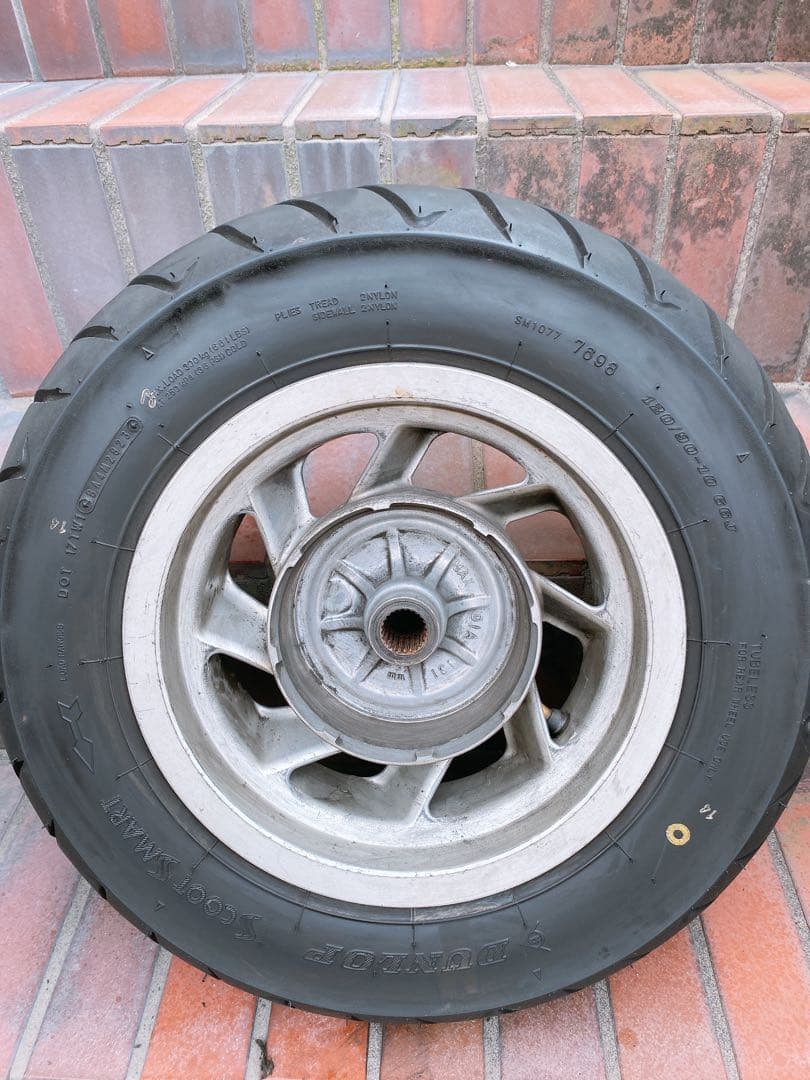 MF02 フュージョン ホンダ純正 リアホイールセット