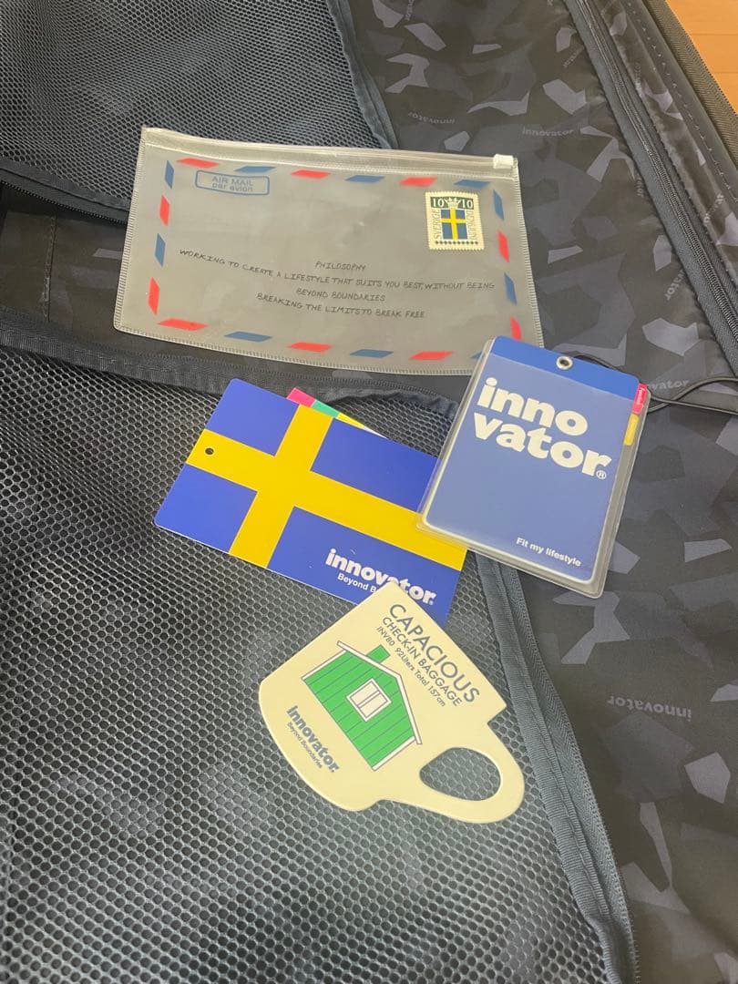 Innovator INV80 ネイビー 大型キャリーケース　92l