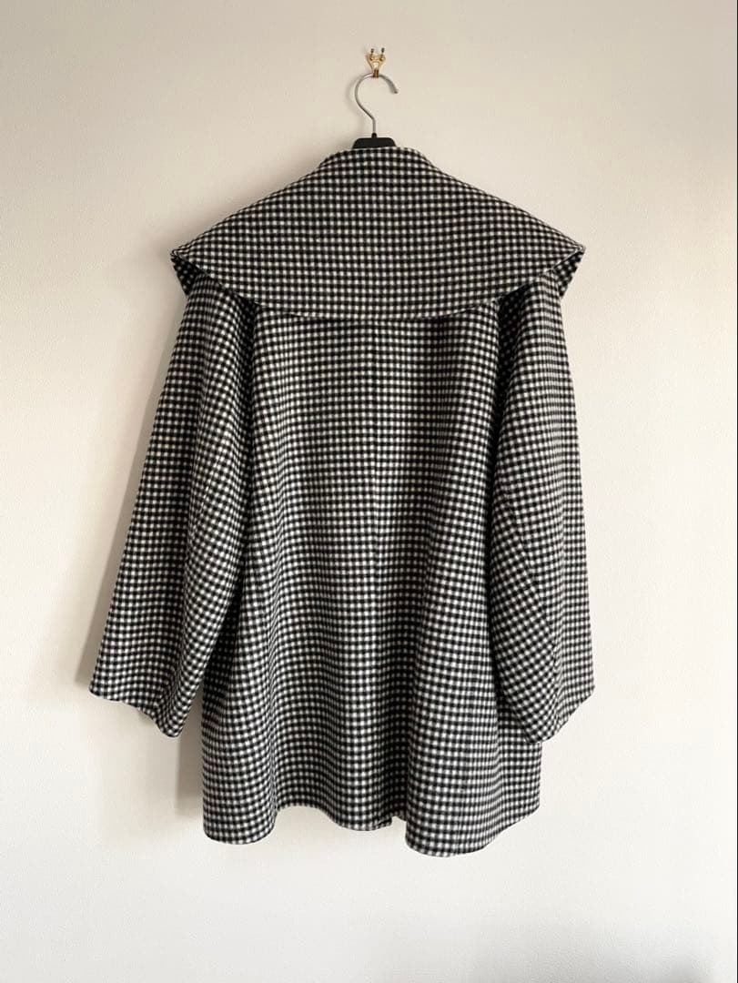 Ballsey ウールビーバーメルトン ビッグカラーコート