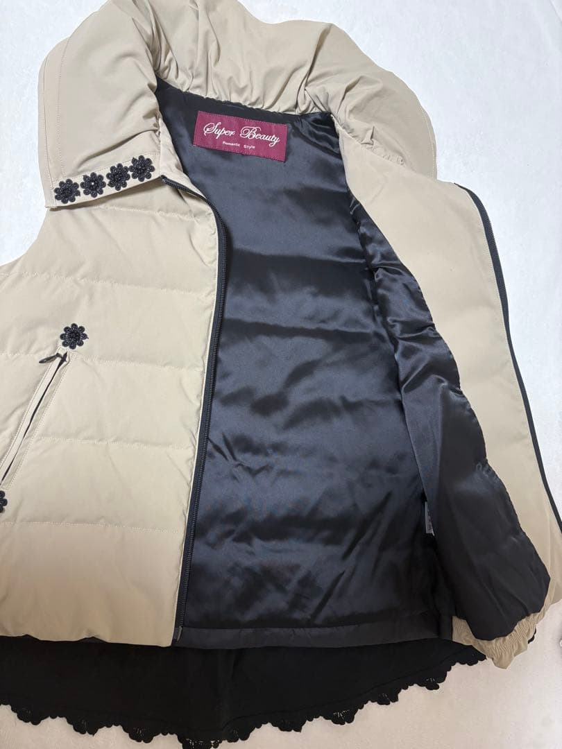 【タグ付未使用】super beauty ダウンベスト 40 L 完売品