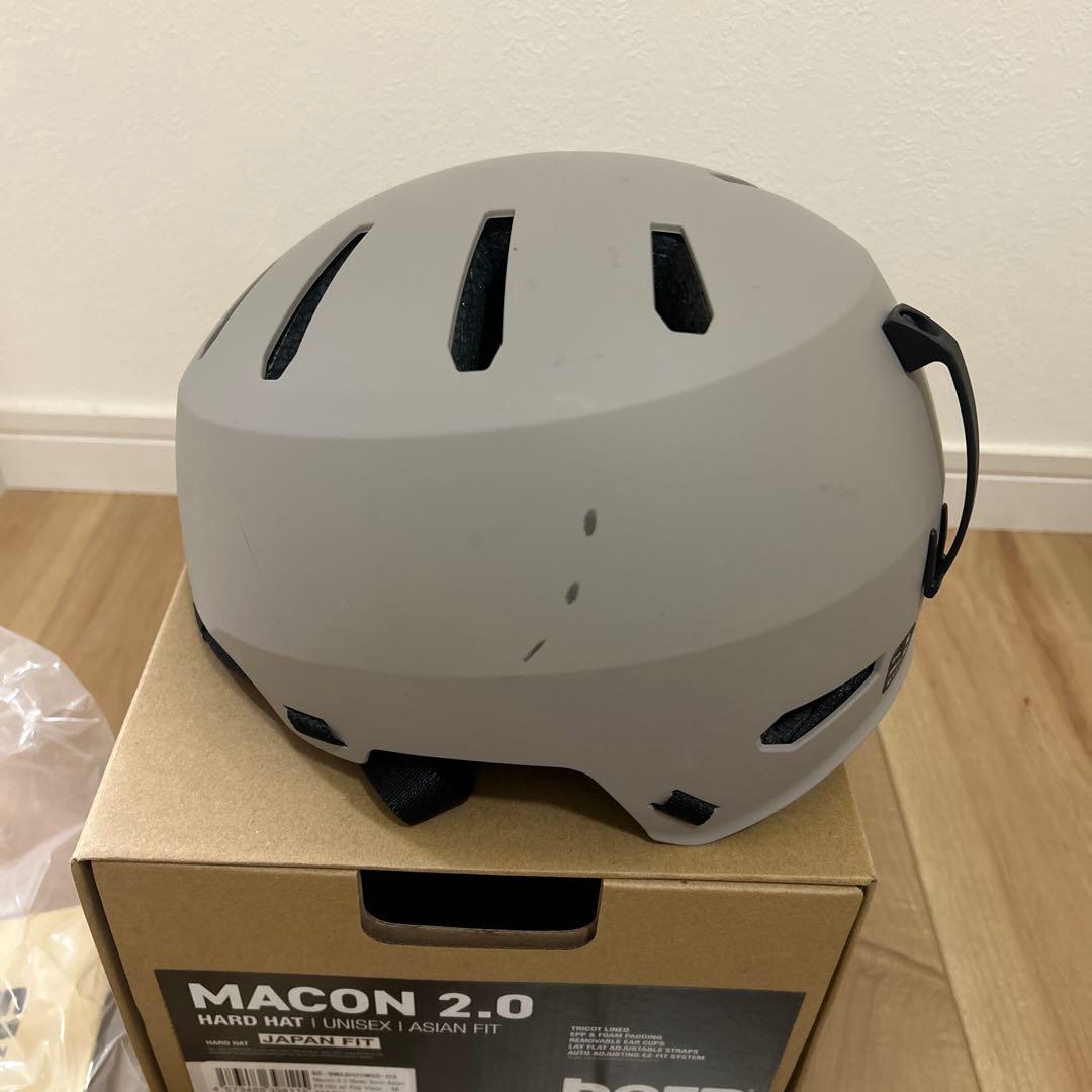 bern Macon 2.0 ヘルメット マットサンド M