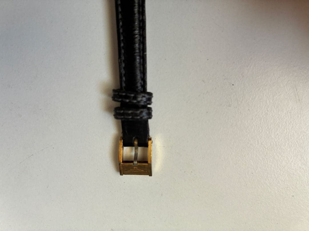 LONGINES レディース腕時計 Flagship 黒革