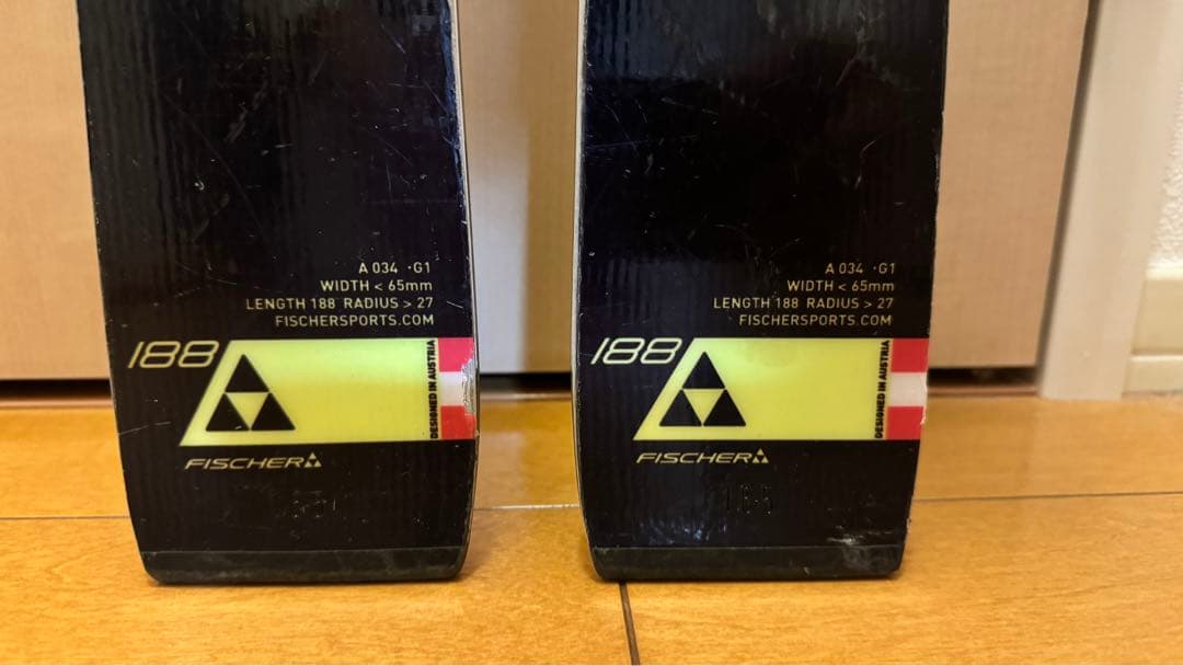 スキー FISCHER RC4 WC GS 188cm R=27m