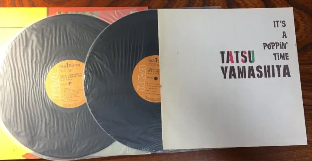 山下達郎　/　It's A Poppin' Time  アナログ盤　マト-１