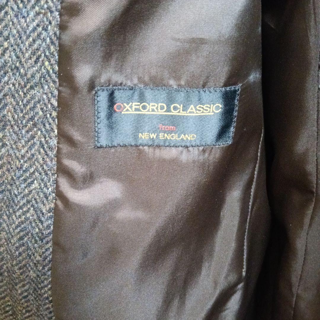 あ*様 ハリスツイードヘリンボーンパターン チェスターコート ブラウン