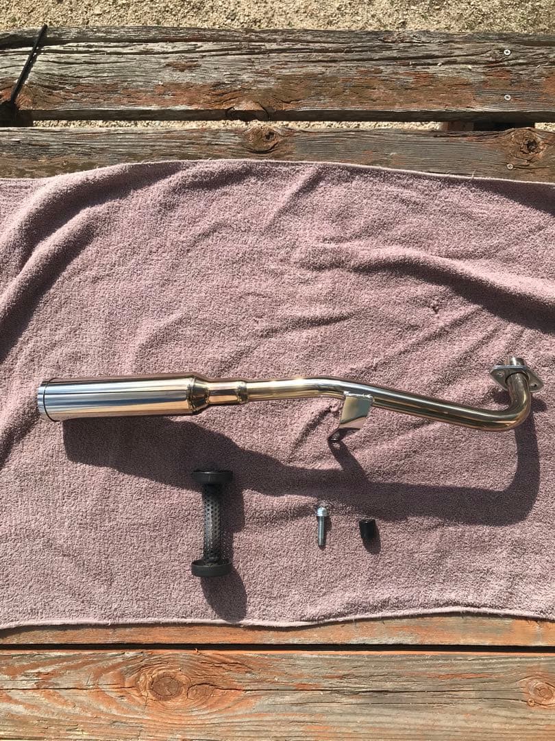 バンプショットマフラー　スーパーカブ50