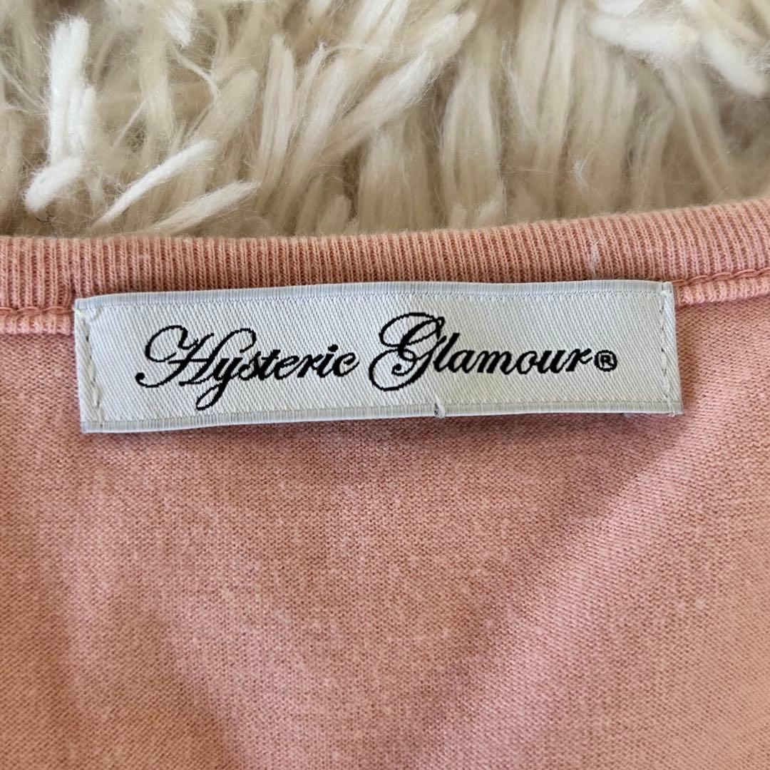 希少✨ヒステリックグラマー y2k 平成 ピンクプリントカットソー ヒスガール