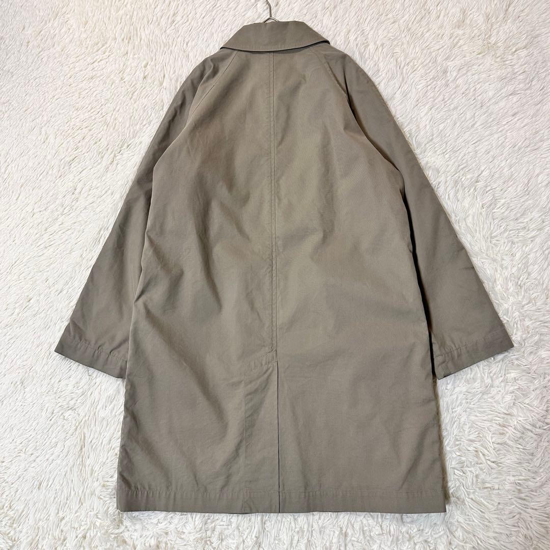 MHL. マーガレットハウエル ステンカラーコート トレンチ グレージュ M