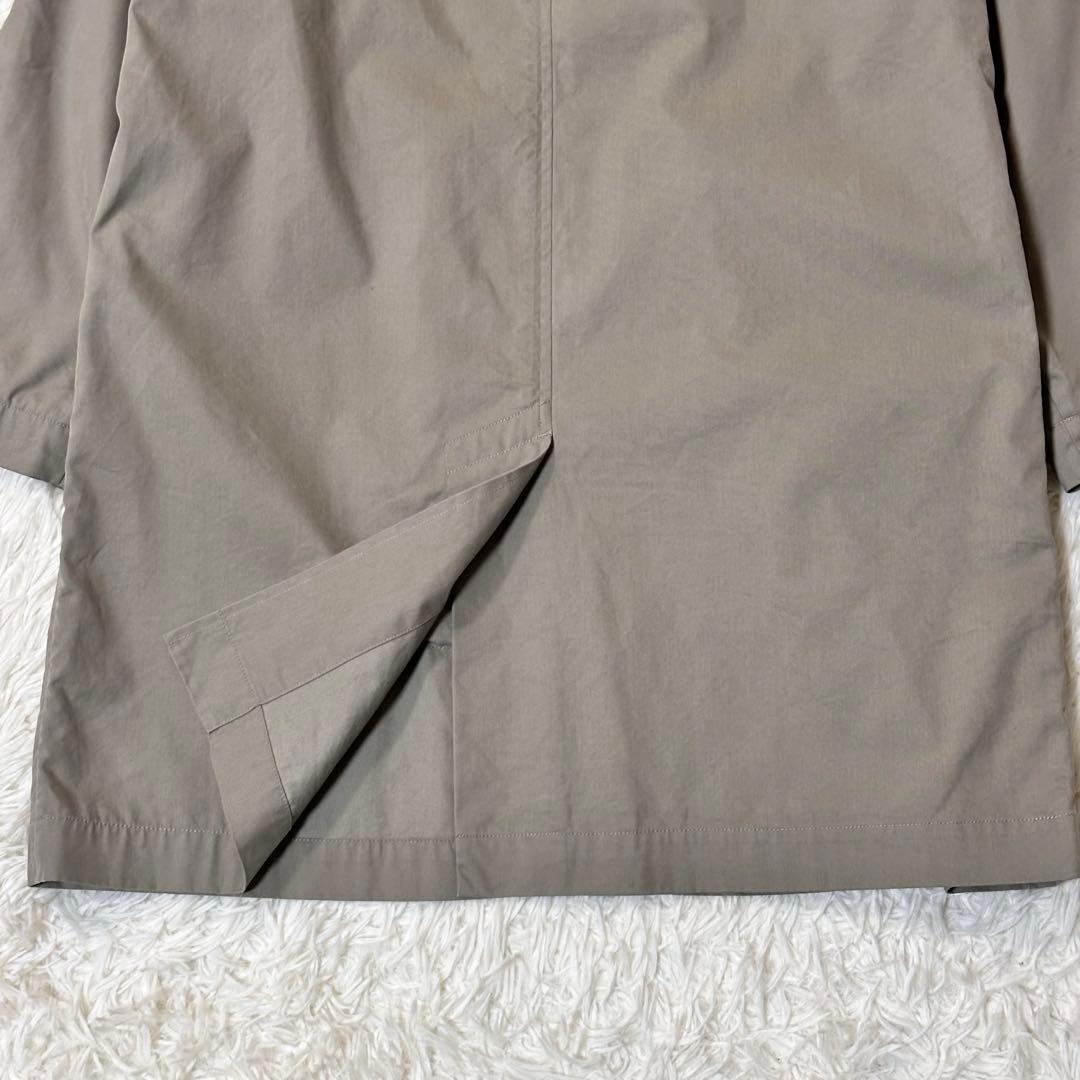 MHL. マーガレットハウエル ステンカラーコート トレンチ グレージュ M