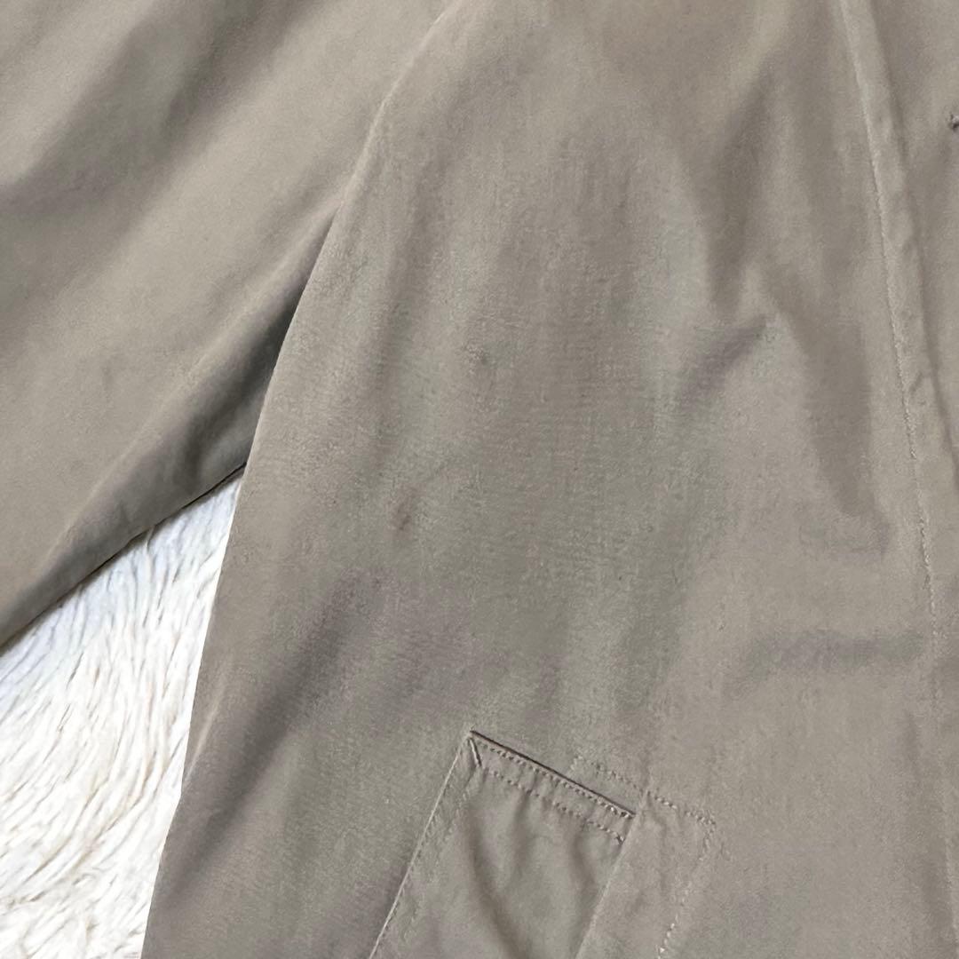 MHL. マーガレットハウエル ステンカラーコート トレンチ グレージュ M