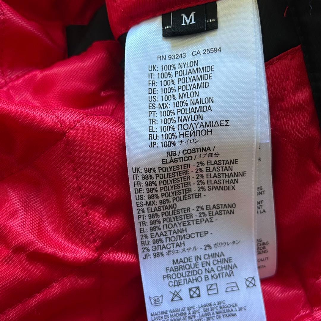 DISEL ディーゼル 中綿ブルゾン デニム切り替え ma-1 キルティング