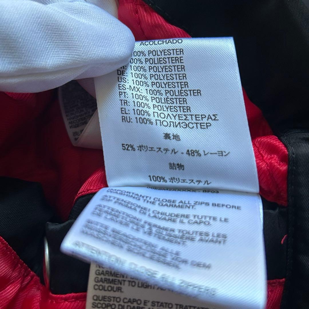 DISEL ディーゼル 中綿ブルゾン デニム切り替え ma-1 キルティング