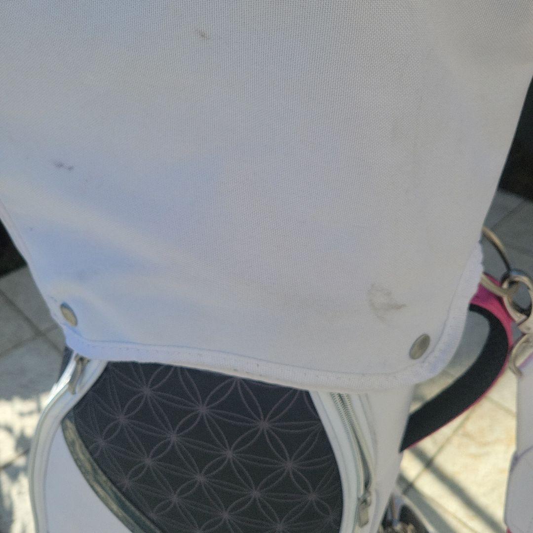 Callaway Solaire キャディバッグ ホワイト/ブラック/ピンク