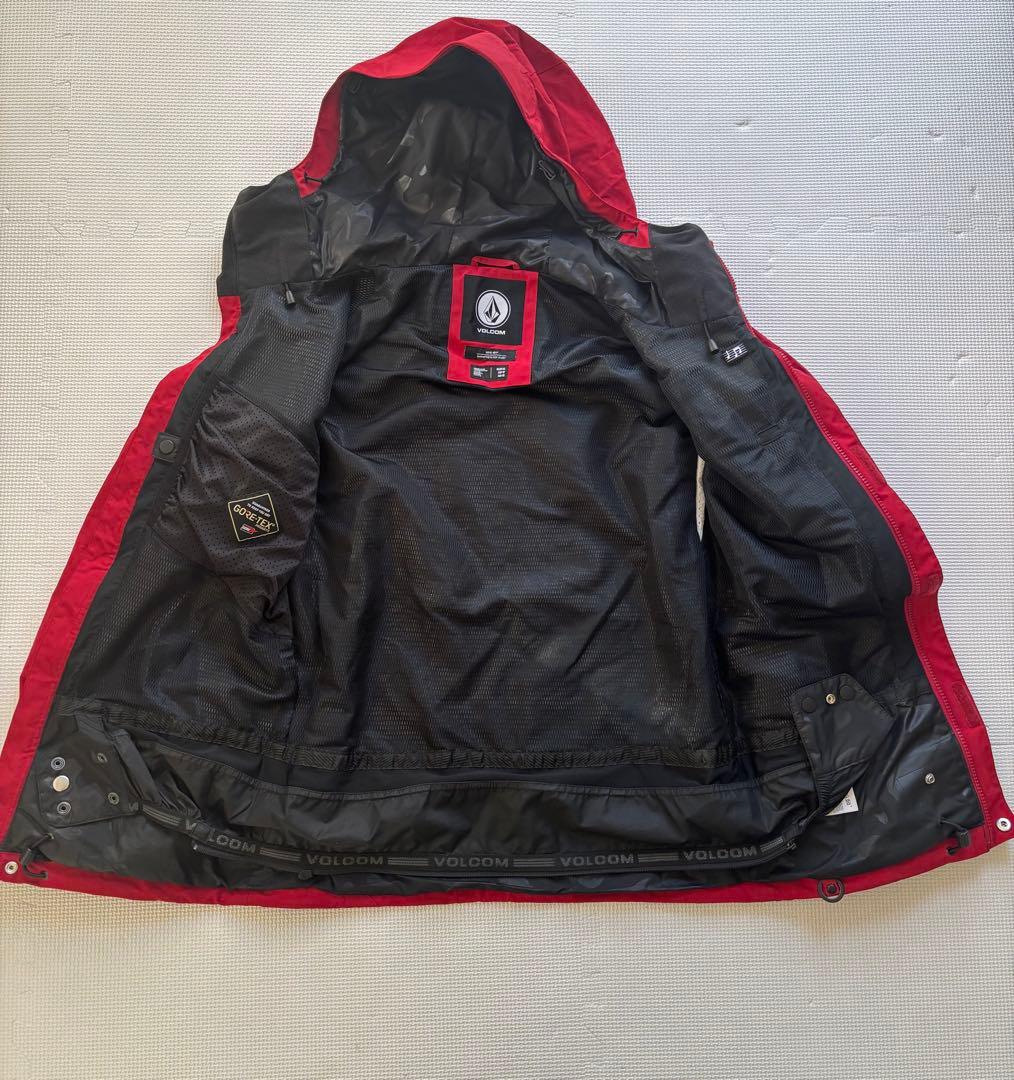 VOLCOM ボルコム　ゴアテックス　GORE-TEX 赤　S