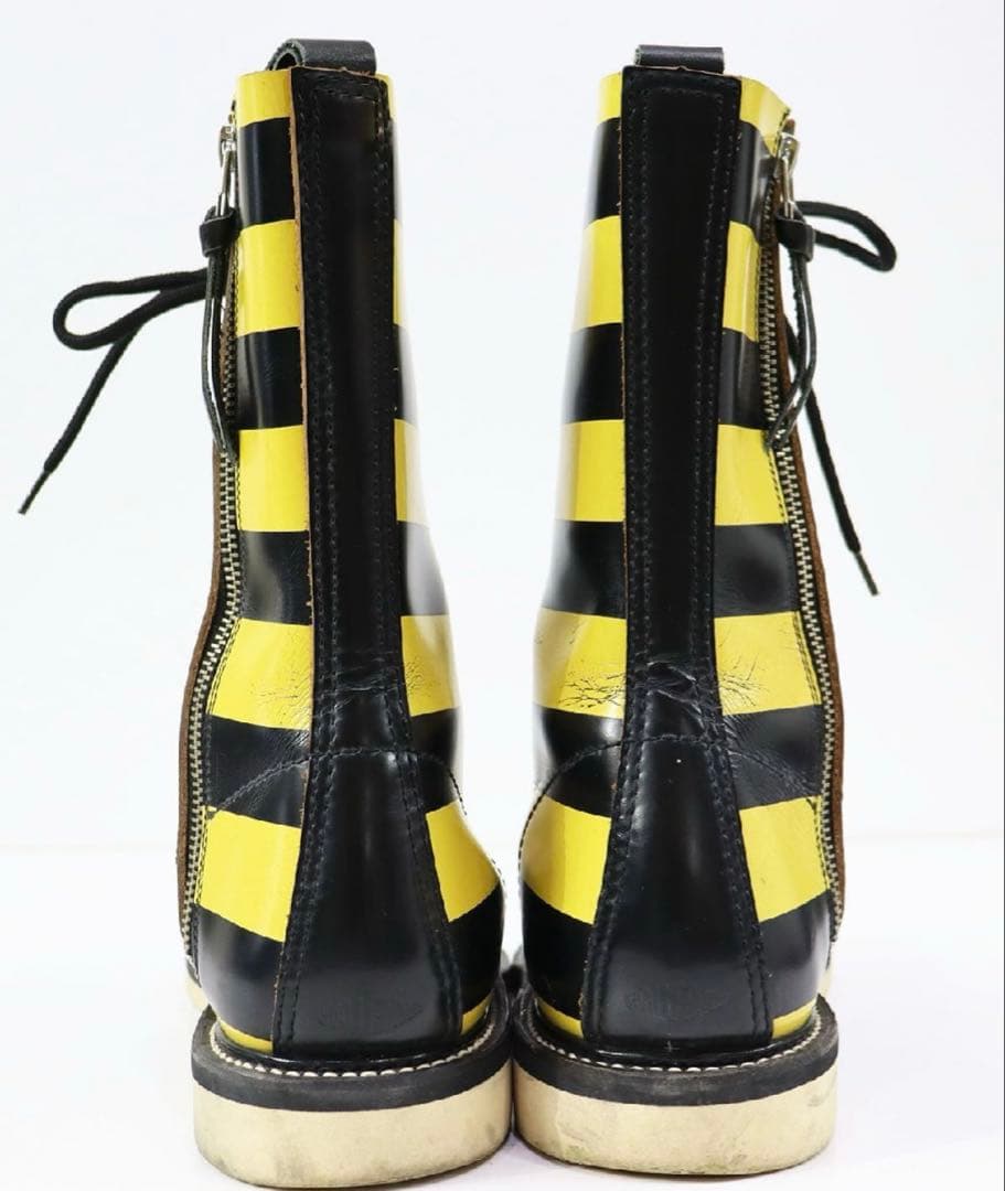 ゴ*ス様 CHALLENGER チャレンジャー　ボーダー サイドジップ　ブーツ