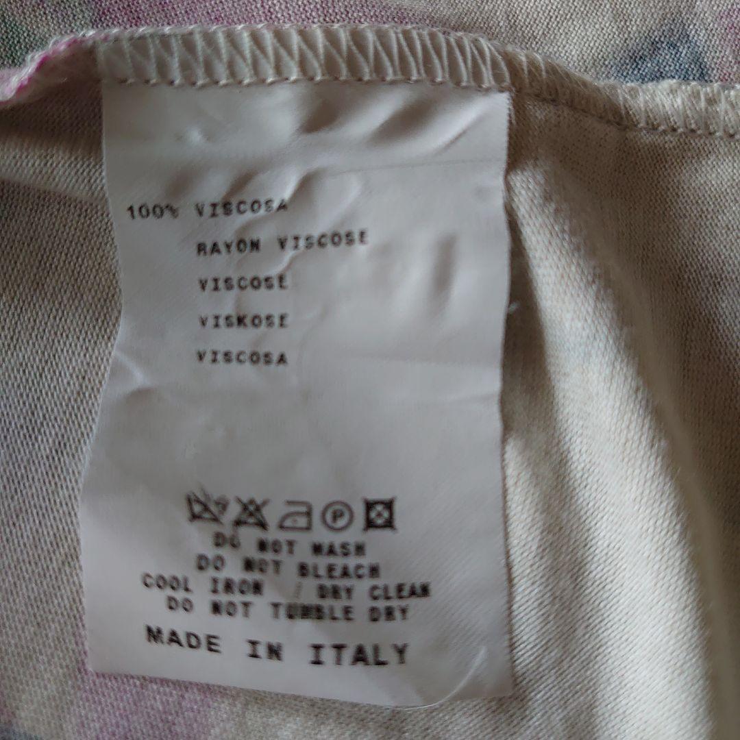 ETRO 花柄 五分袖チュニック サイズ46