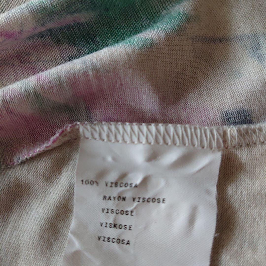 ETRO 花柄 五分袖チュニック サイズ46