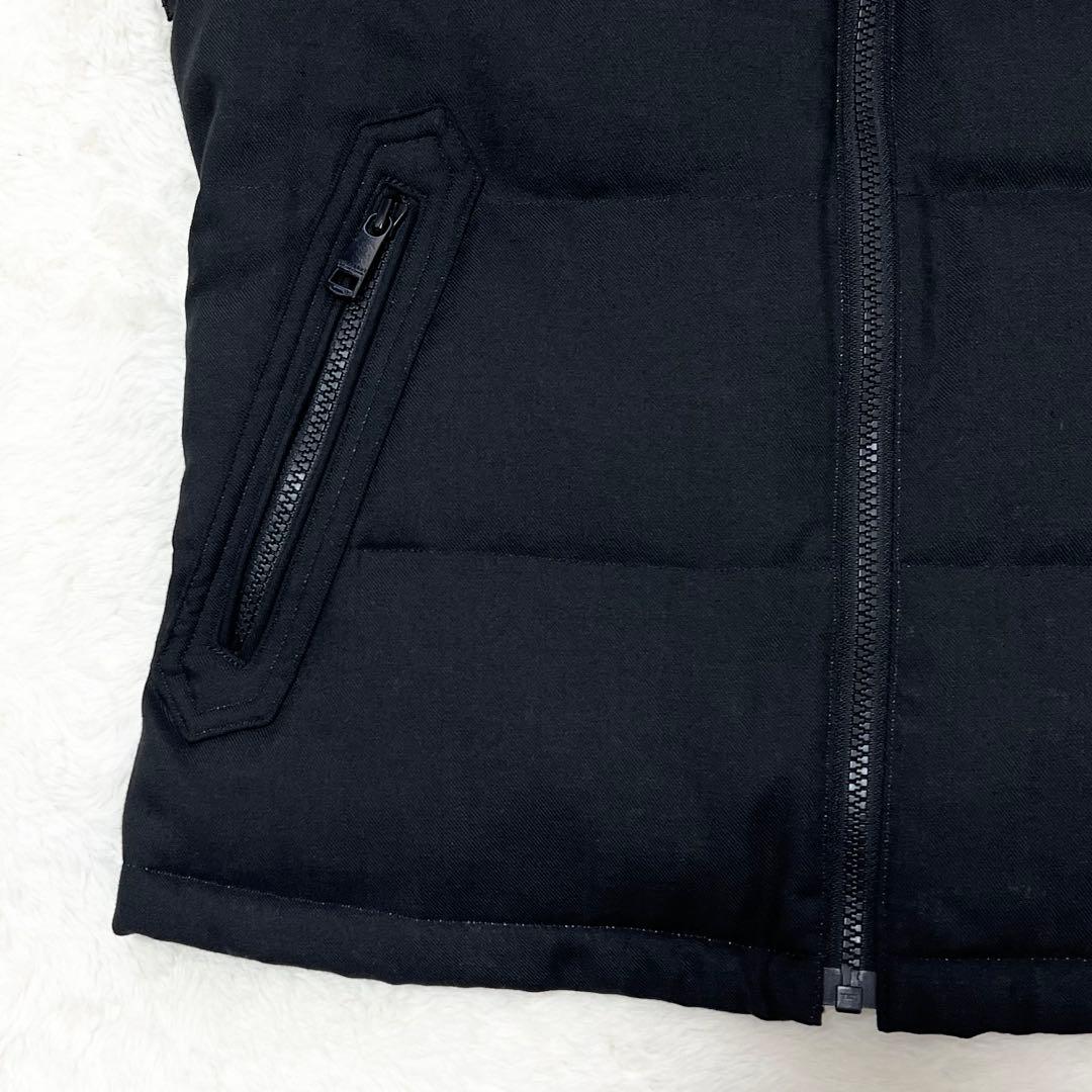 【入手困難】バーバリー ブラックレーベル✨️ホワイトグースダウン　ダウンベスト　黒