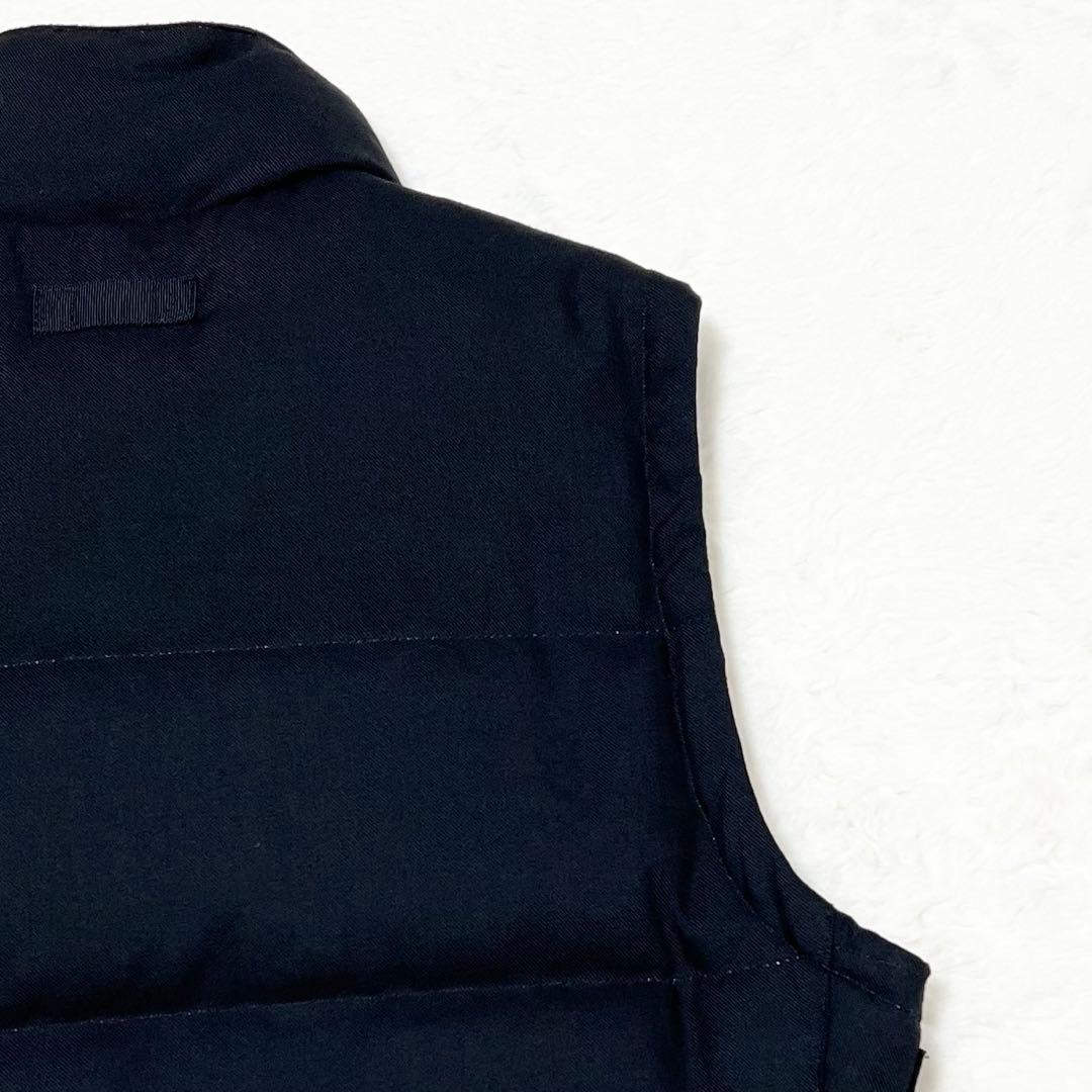 【入手困難】バーバリー ブラックレーベル✨️ホワイトグースダウン　ダウンベスト　黒