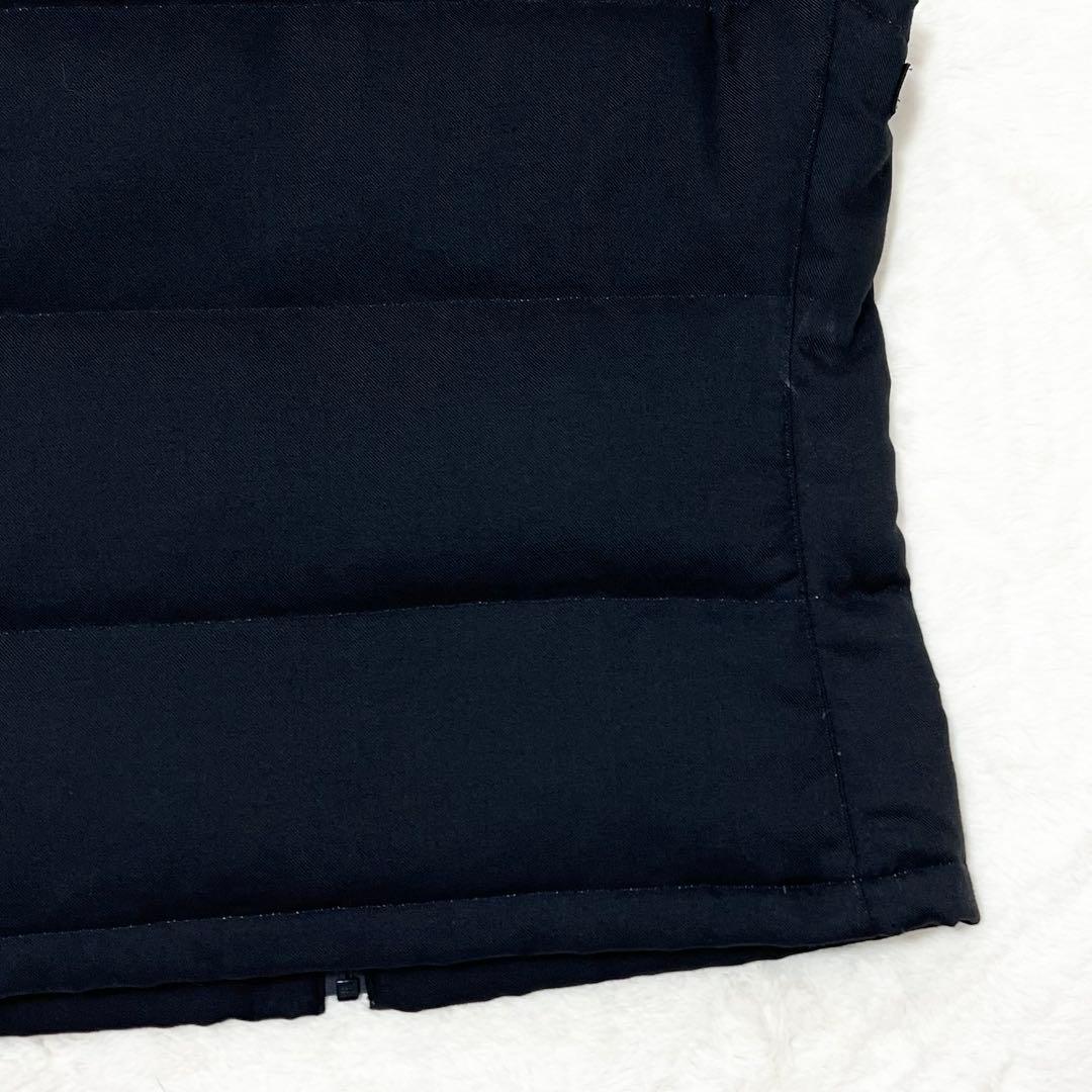 【入手困難】バーバリー ブラックレーベル✨️ホワイトグースダウン　ダウンベスト　黒